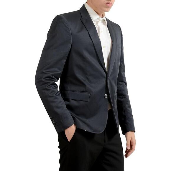 Zara Man Blazer Suit Jacket Black Size:M Pre-Owned - Picture 1 of 16